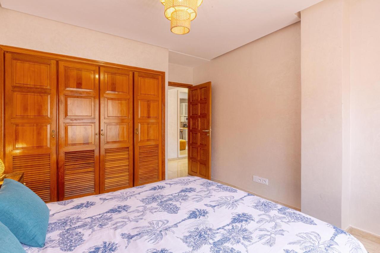 Le Palmier - Appartement Authentique A Gueliz Marraquexe Exterior foto